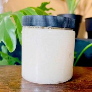 Peppermint body scrub